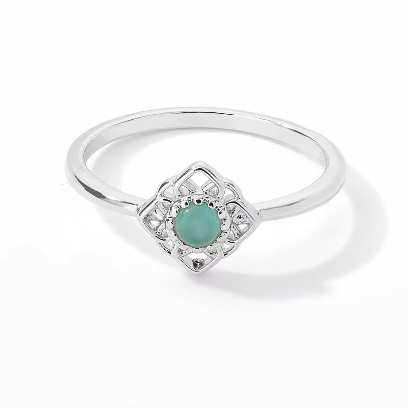 Green Opal Ring