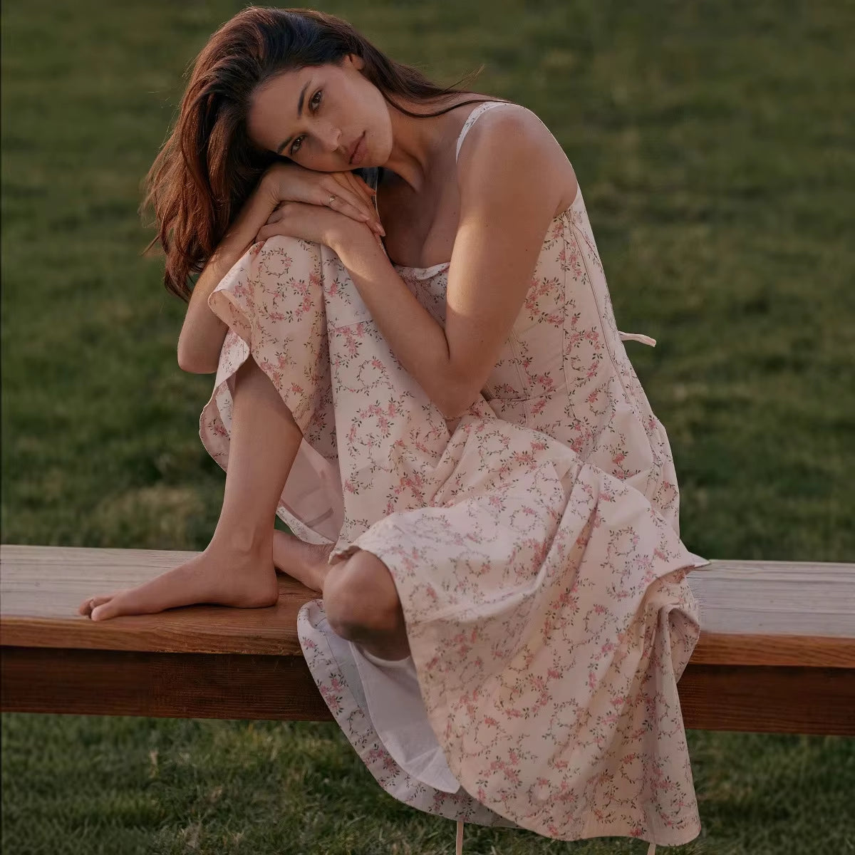 Elegant Lace up Dress