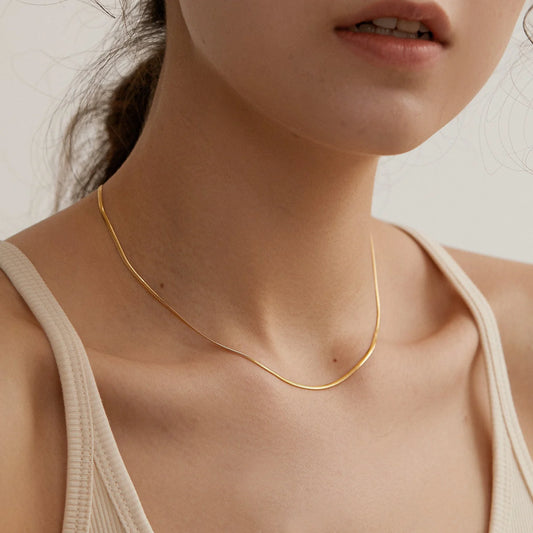 Gold Plated Choker Necklace