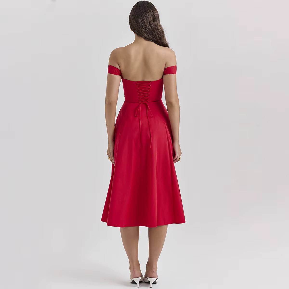 Elegant Summer Corset Dress