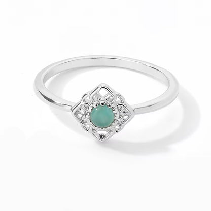 Green Opal Ring