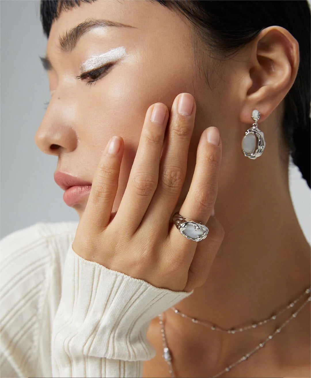 Mother-Of-Pearl Ring