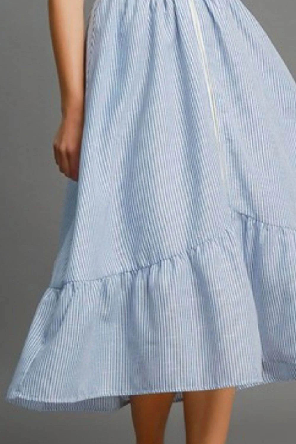 Umgee Striped Midi Dress 